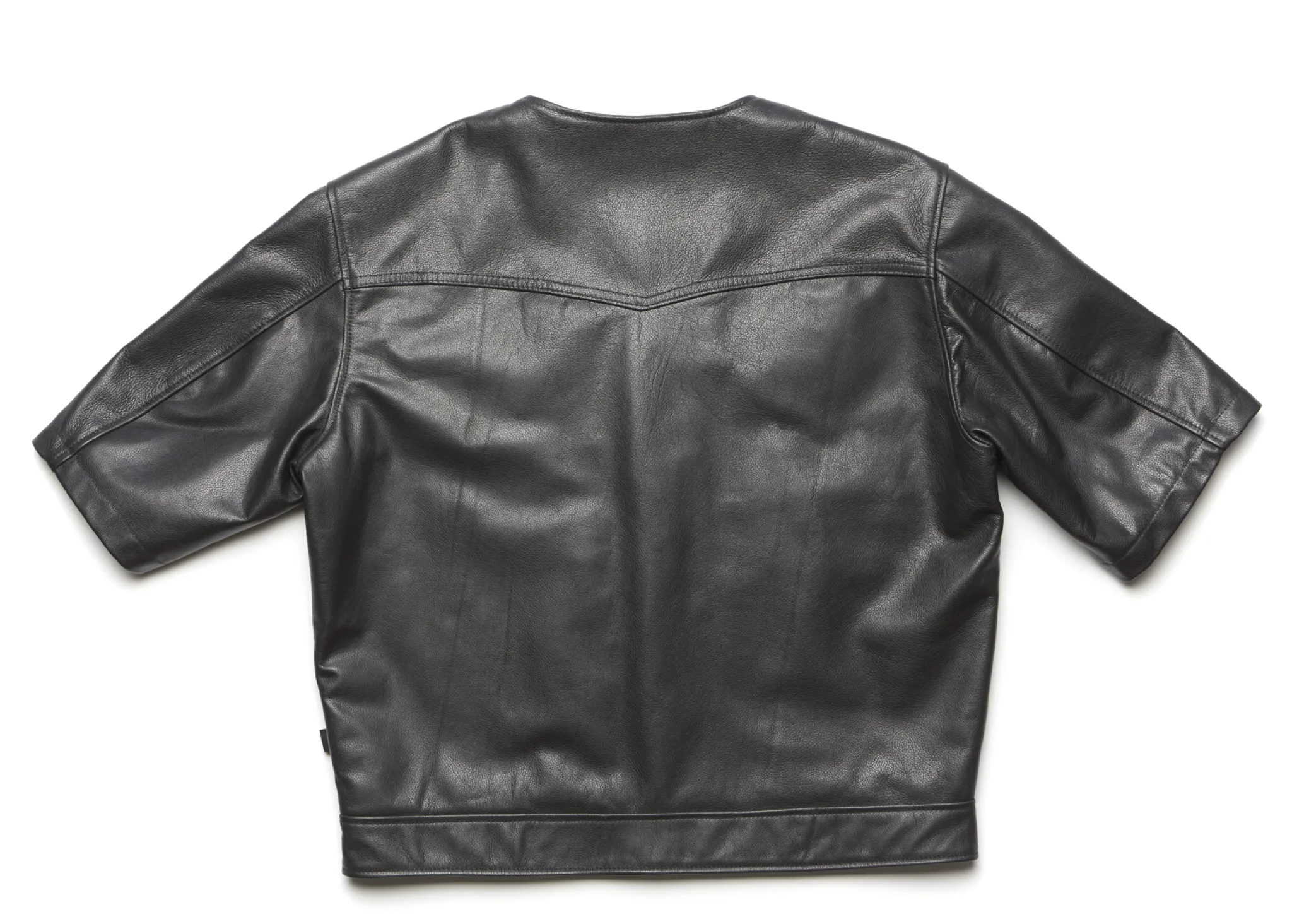 415 Leather 3/4 Sleeve Vest/Jacket