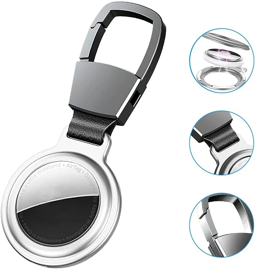 AMZER Aluminum Alloy Shockproof Protective Case For Apple AirTag
