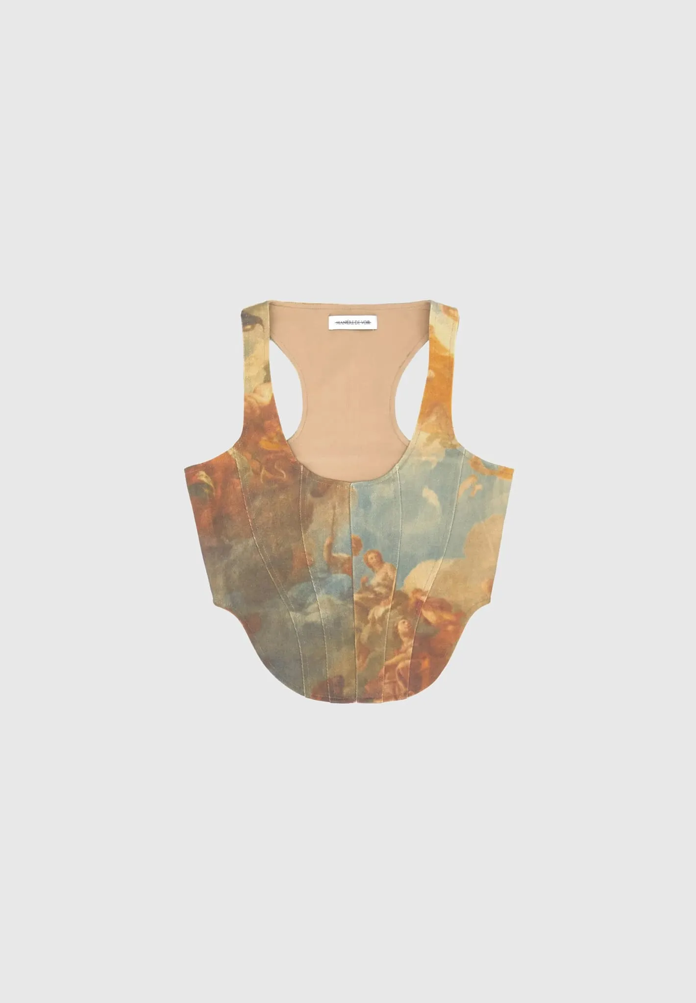 Art Corset Top - Multi