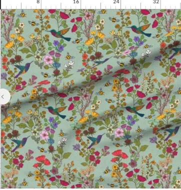 Butterfly Baby Blanket,Hummingbird Floral Swaddle   Hat or Band,Chinoiserie flower garden,Botanicals,Pollinators,Nature Baby Blanket,