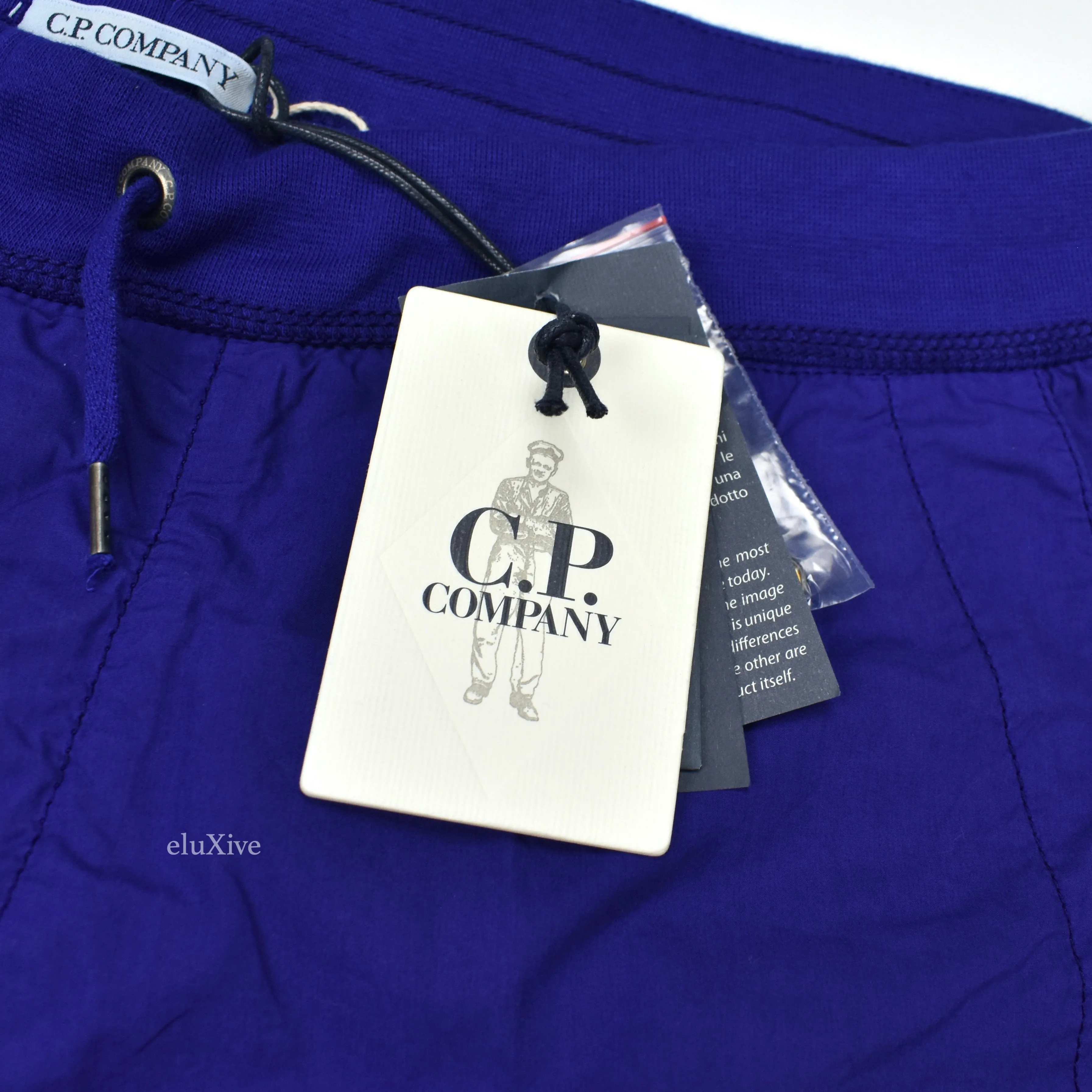 C.P. Company - Royal Blue Lightweight Cotton Shorts