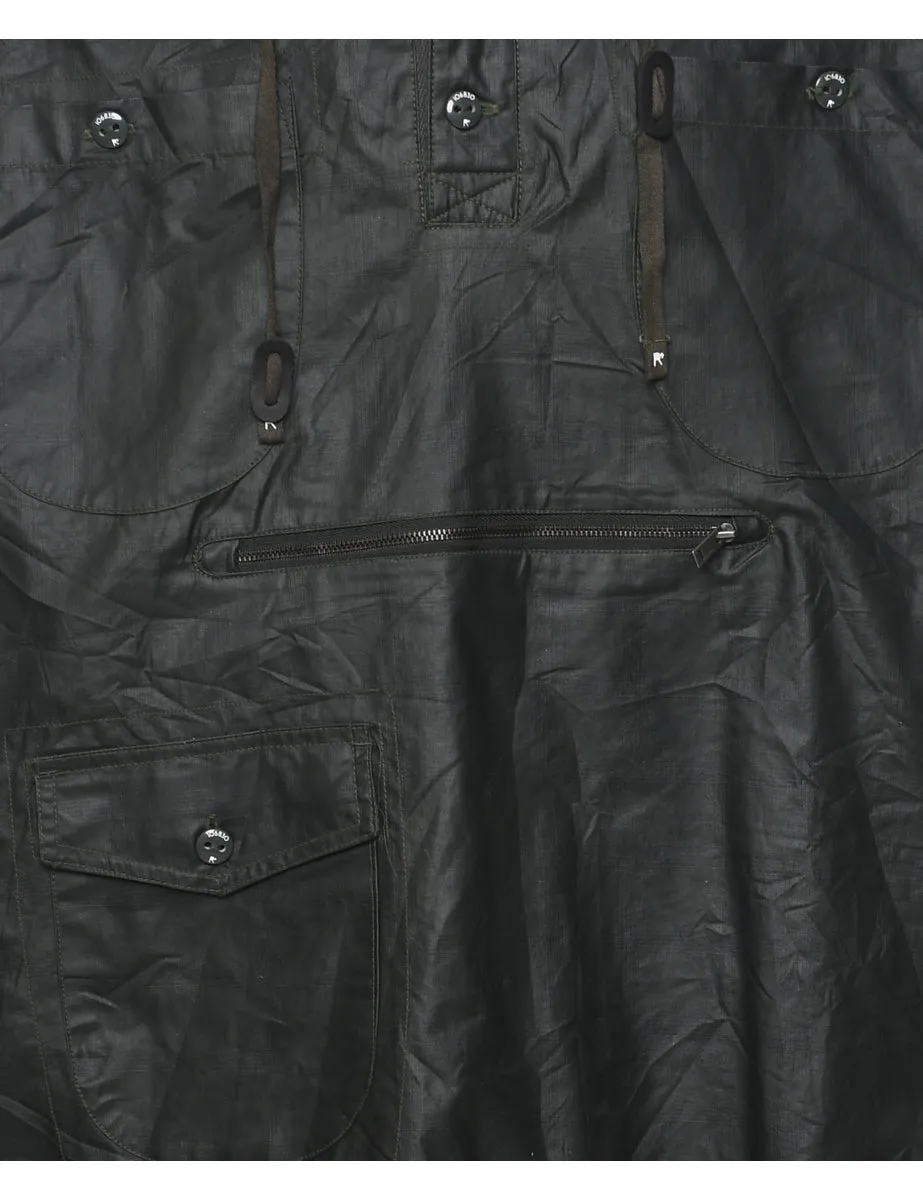 Dark Green Raincoat - XXL