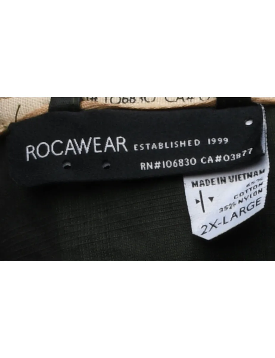 Dark Green Raincoat - XXL
