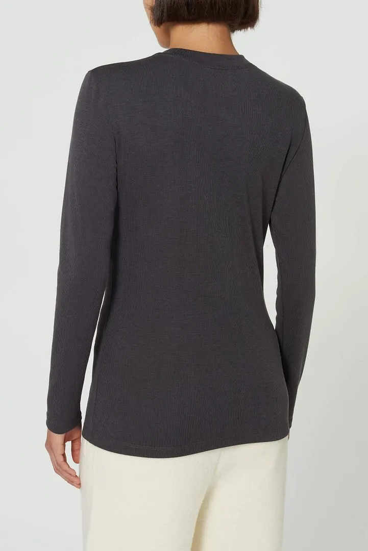Double Panel Long Sleeve T-Shirt