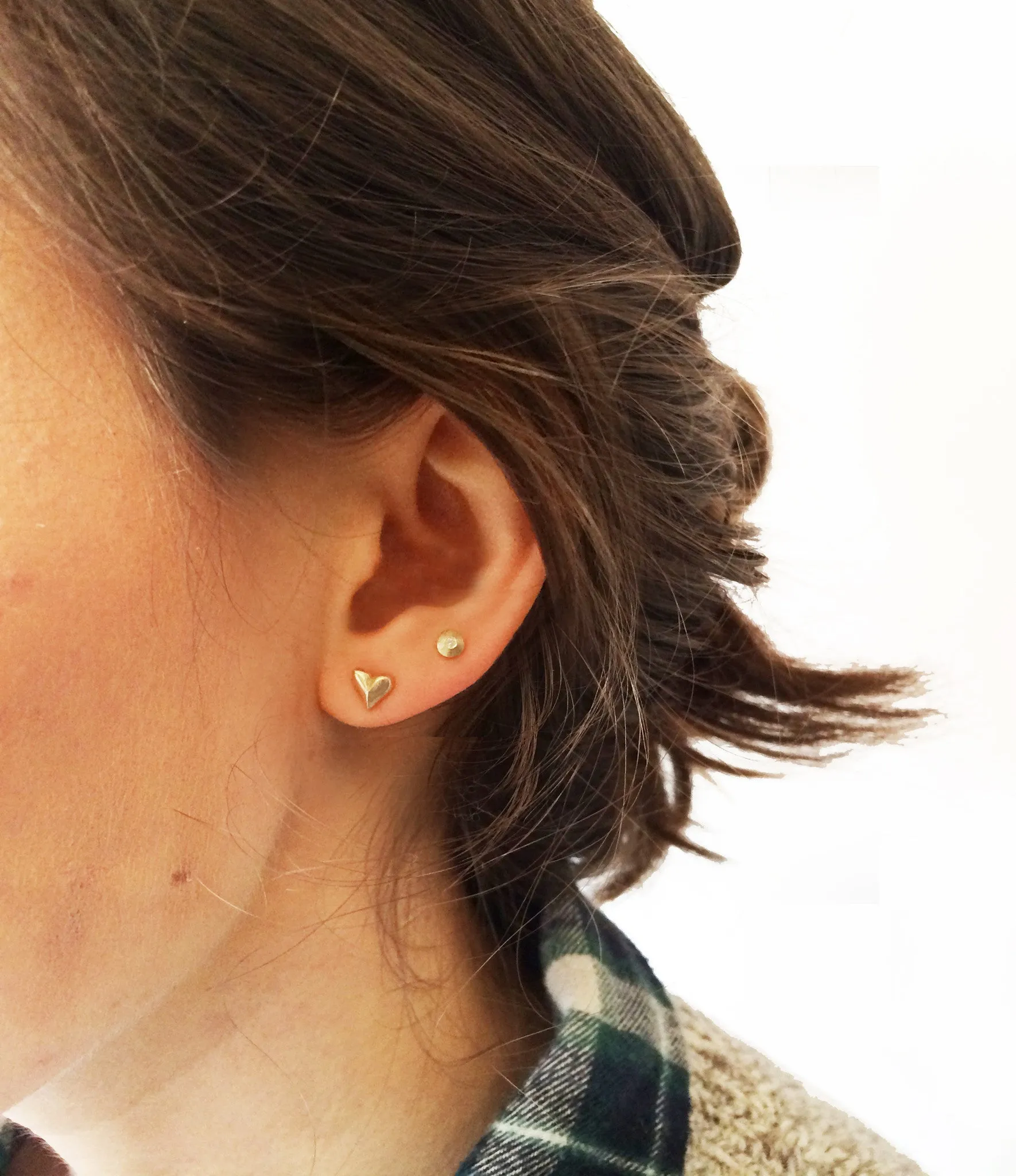 earrings / studs ALPHABET NUMBERS