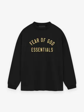 ESSENTIALS - Jersey L/S T-Shirt Black