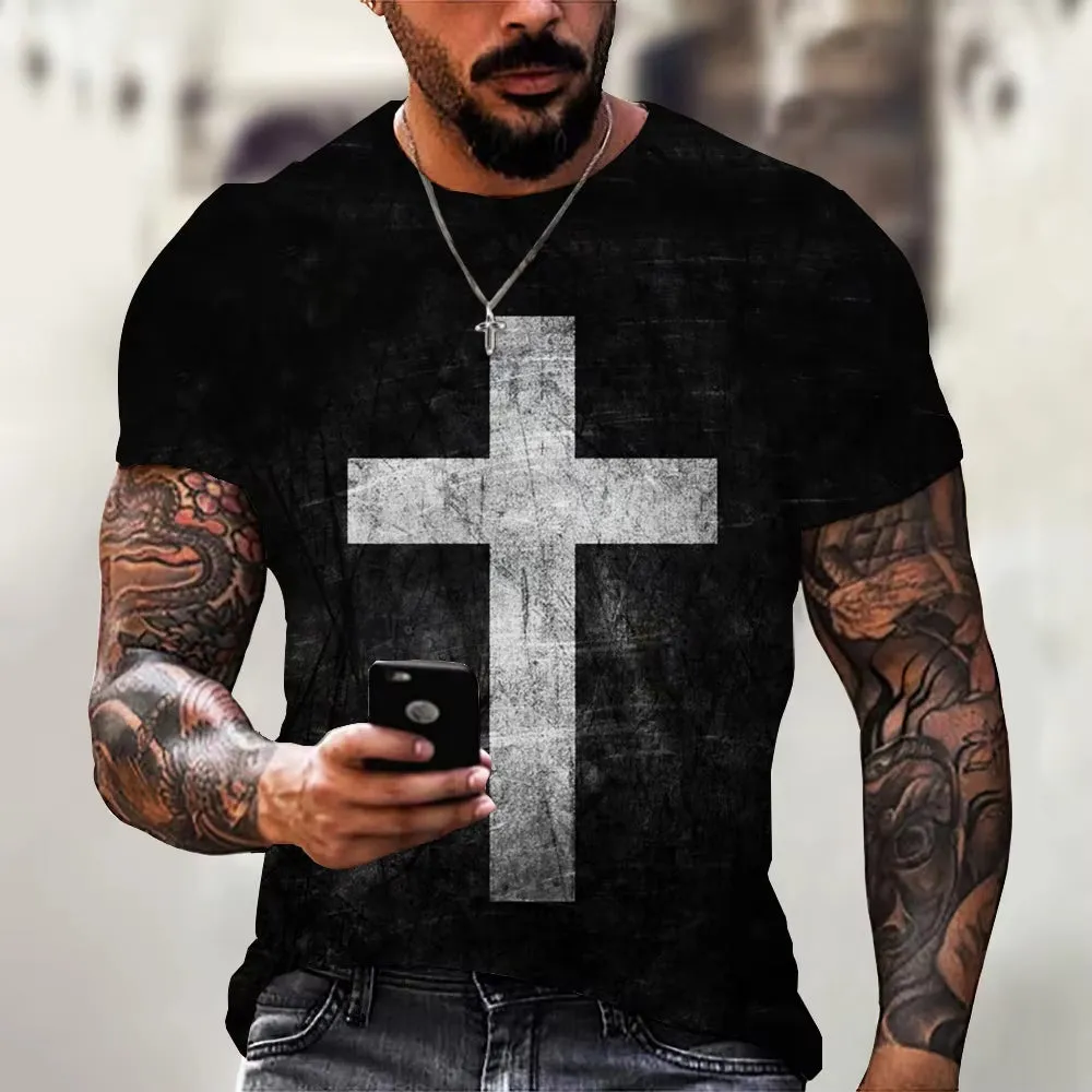Foot of the Cross Fitted Tee