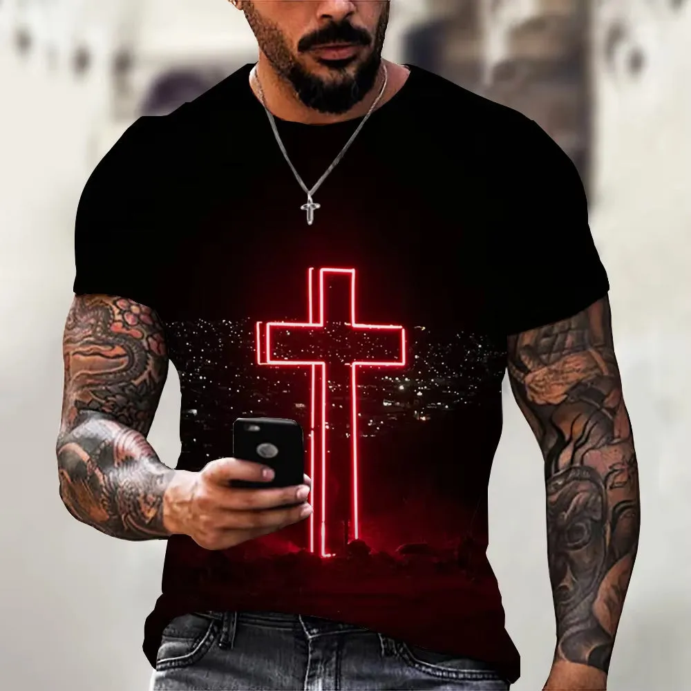 Foot of the Cross Fitted Tee