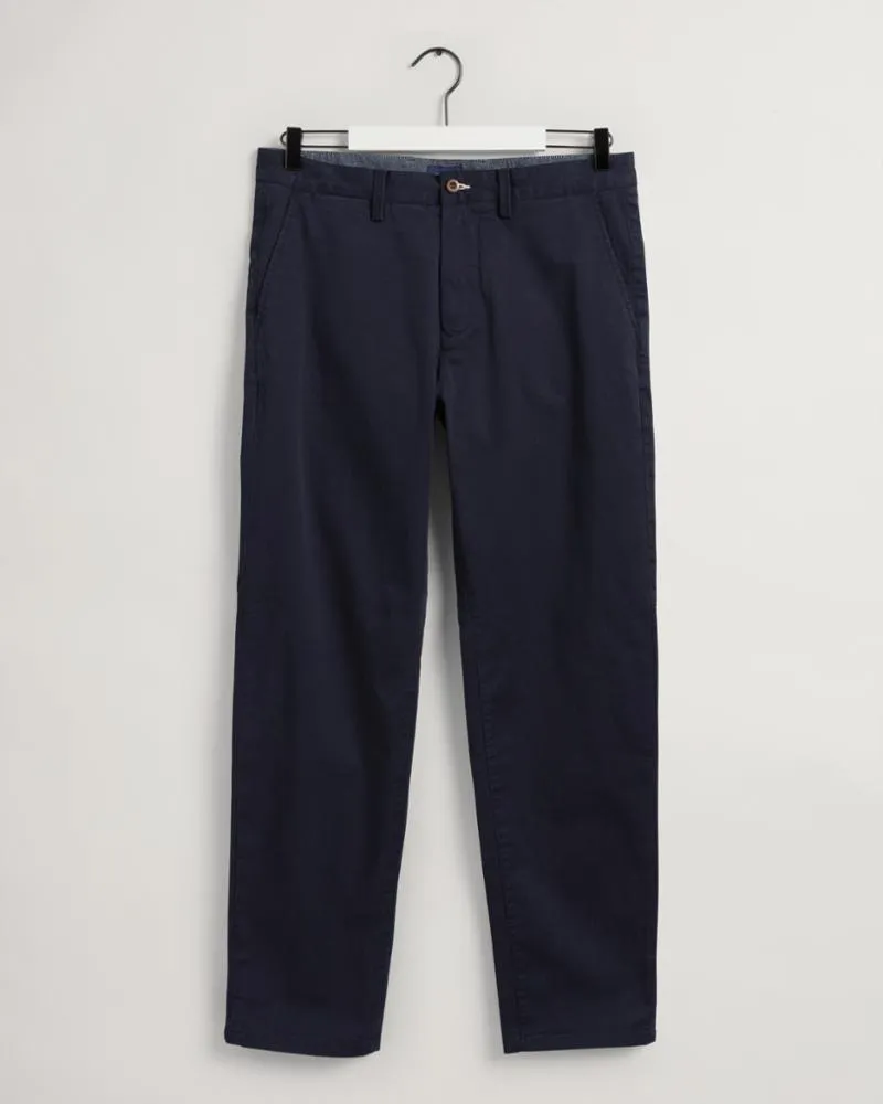 Gant Apparel Mens ALLISTER TWILL CHINOS 410/MARINE