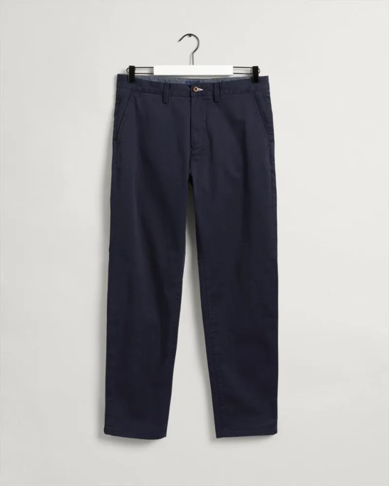Gant Apparel Mens ALLISTER TWILL CHINOS 410/MARINE