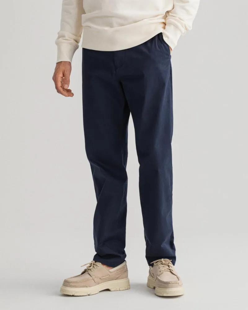 Gant Apparel Mens ALLISTER TWILL CHINOS 410/MARINE