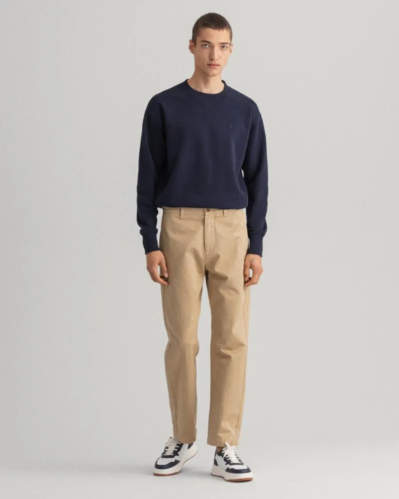 Gant Apparel Mens STRAIGHT TWILL CHINOS 248/DARK KHAKI