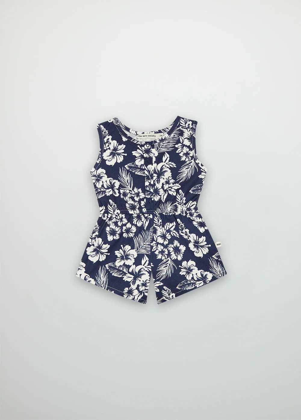 Hibiscus baby Romper