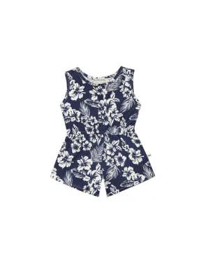 Hibiscus baby Romper