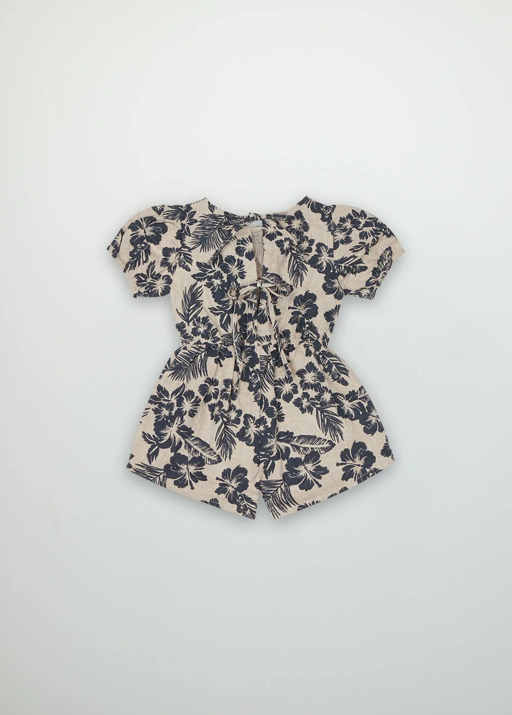 Hibiscus Girl Baby Romper