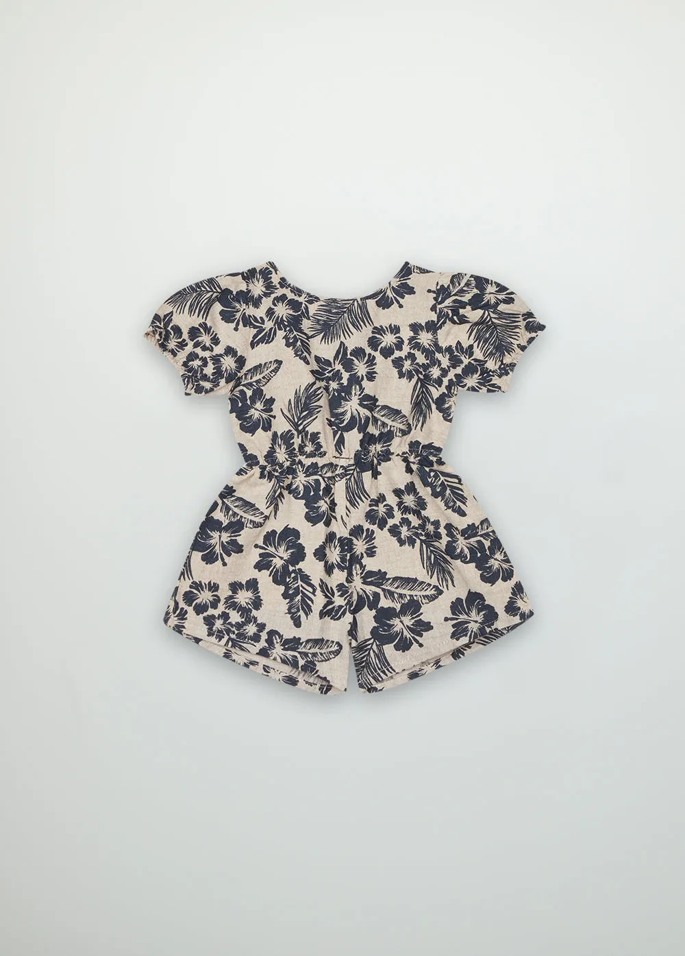 Hibiscus Girl Baby Romper