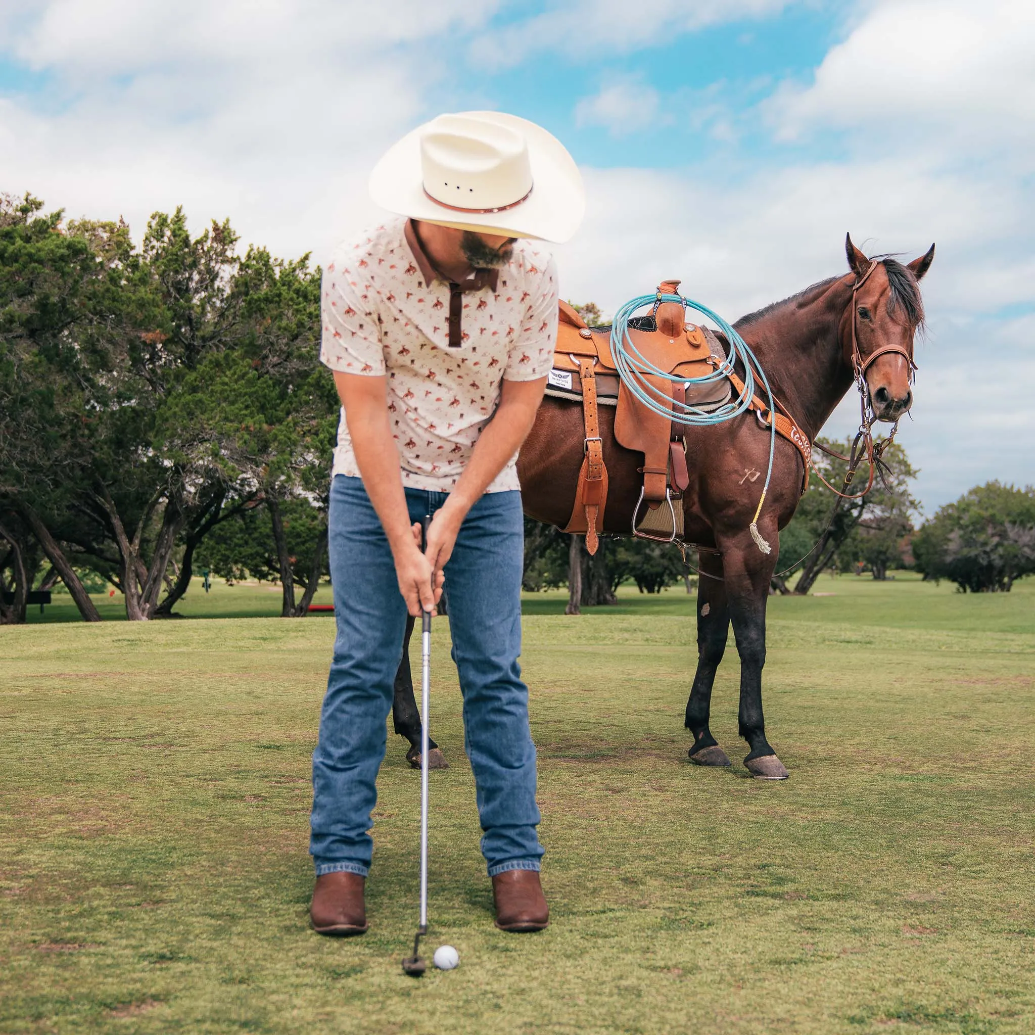 High Noon Performance Polo