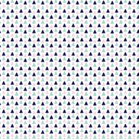 Itty Bitty Preppy Christmas Trees Pattern Acrylic Sheets