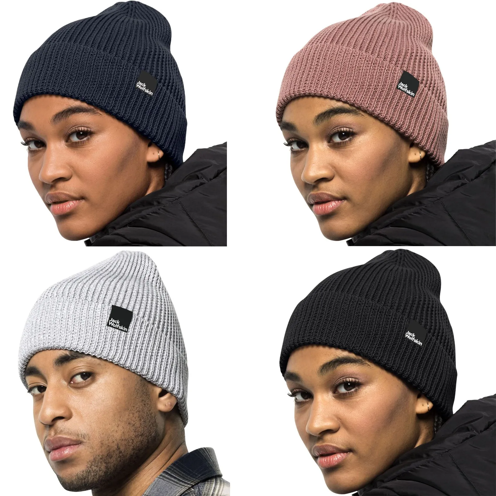 Jack Wolfskin Mens Essential Fine Knit Beanie Hat