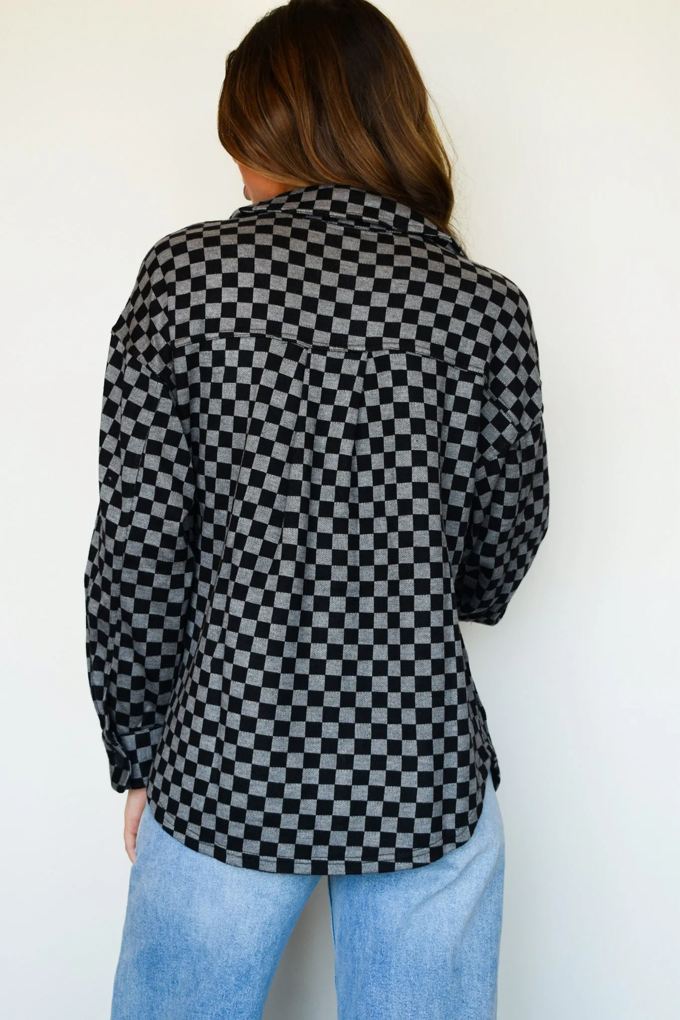 Kylie Checkered Shacket