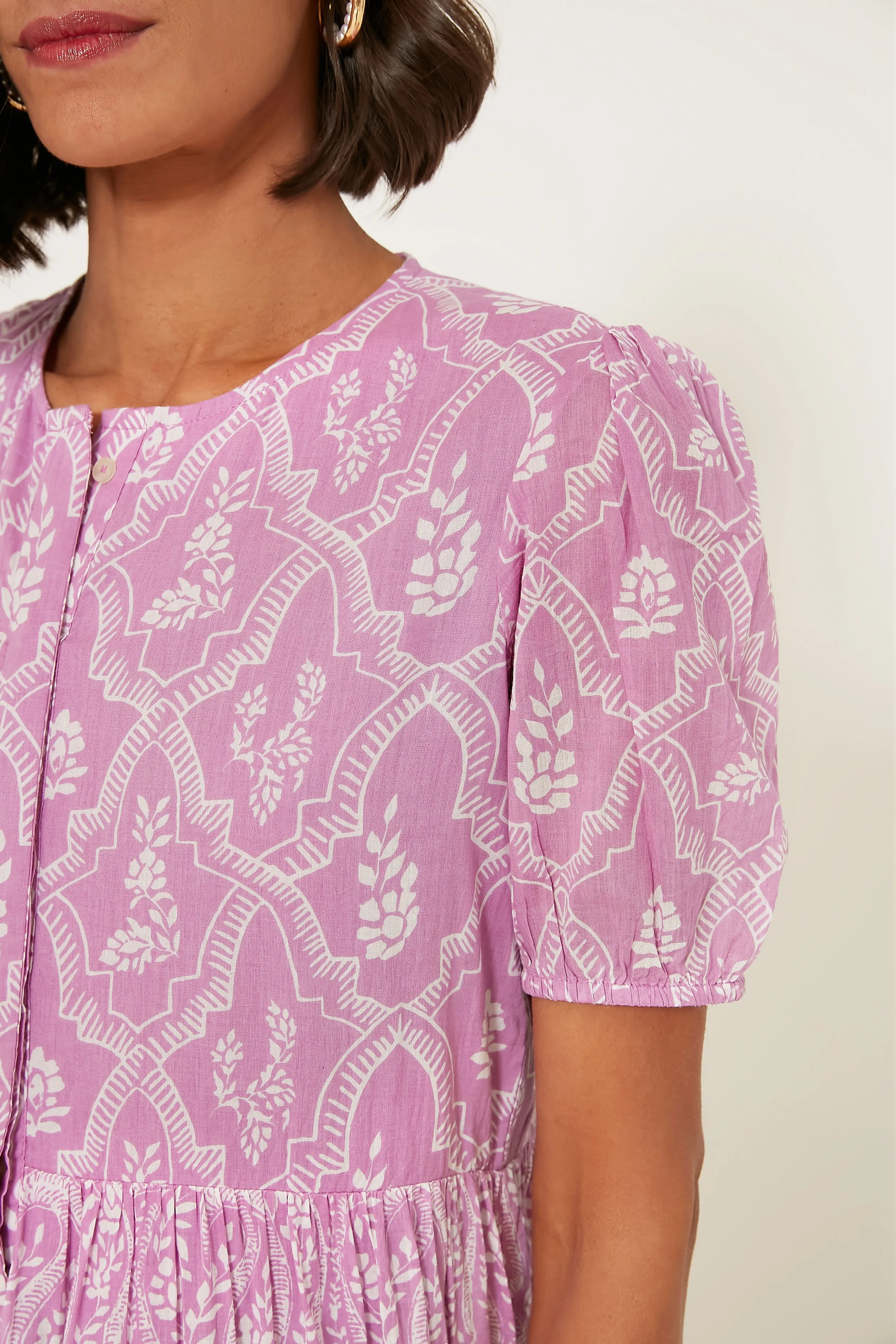 Lilac Lorraine Daphne Midi Dress