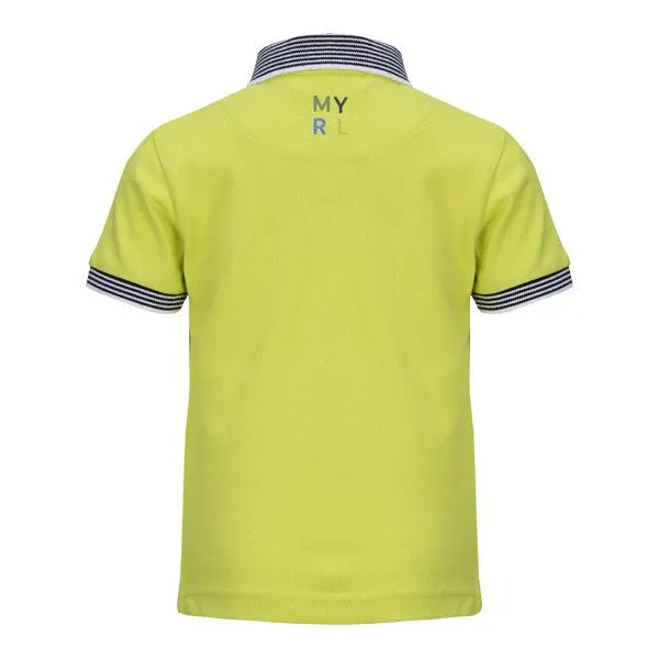 LIME GREEN BOYS POLO TEE
