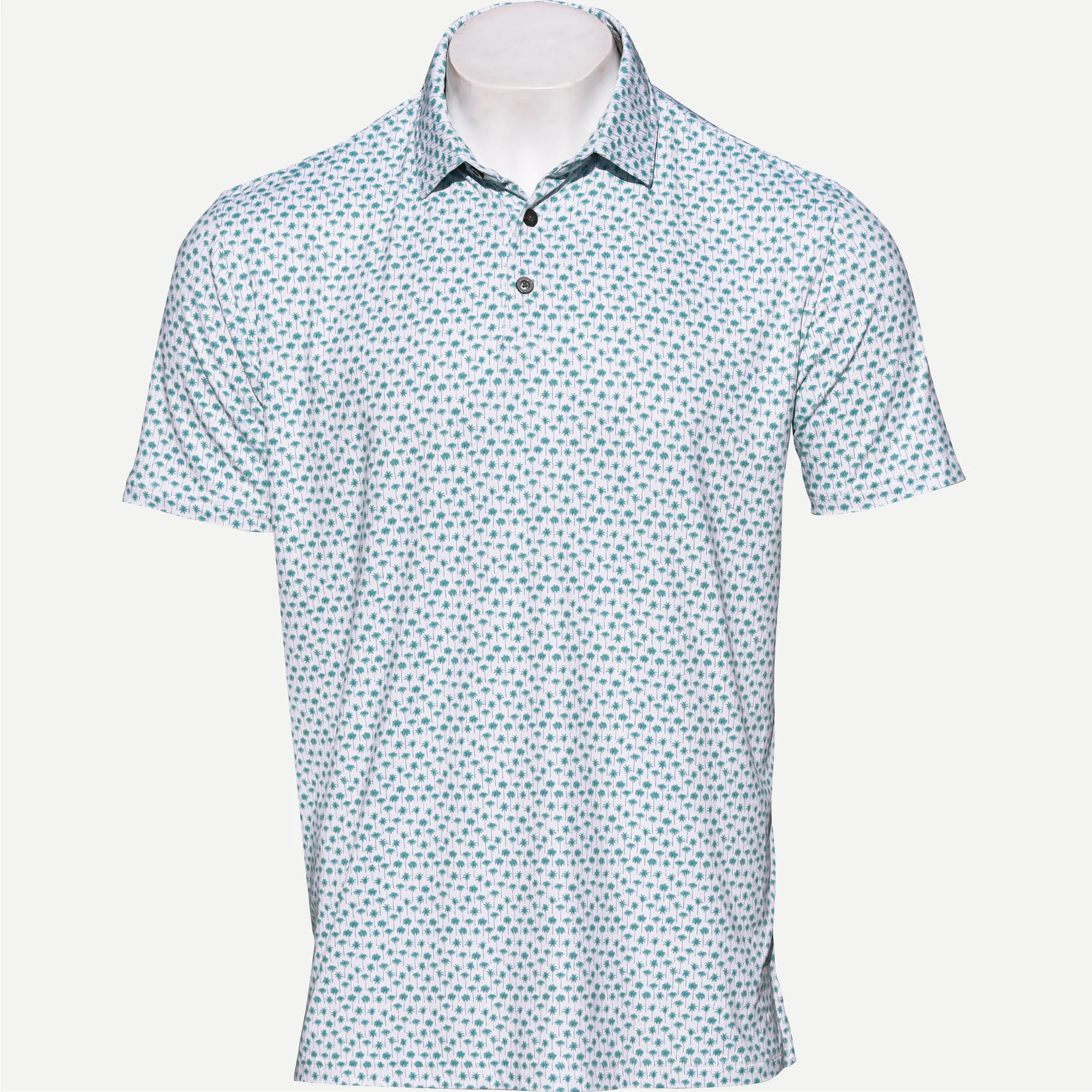 Malu Polo - White/Coastal Shade