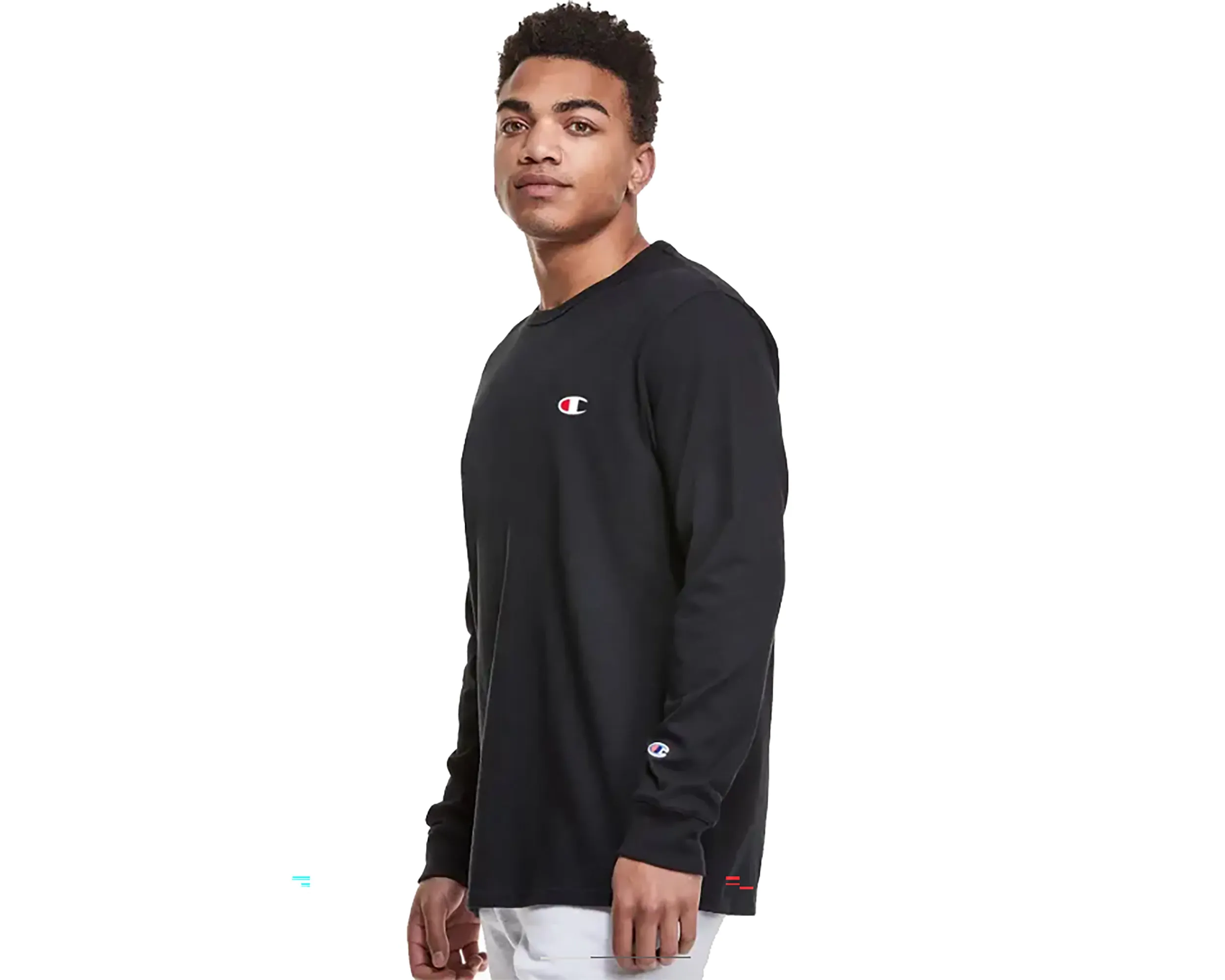 Men`s Heritage Long Sleeve Tee Embroidered C Logo