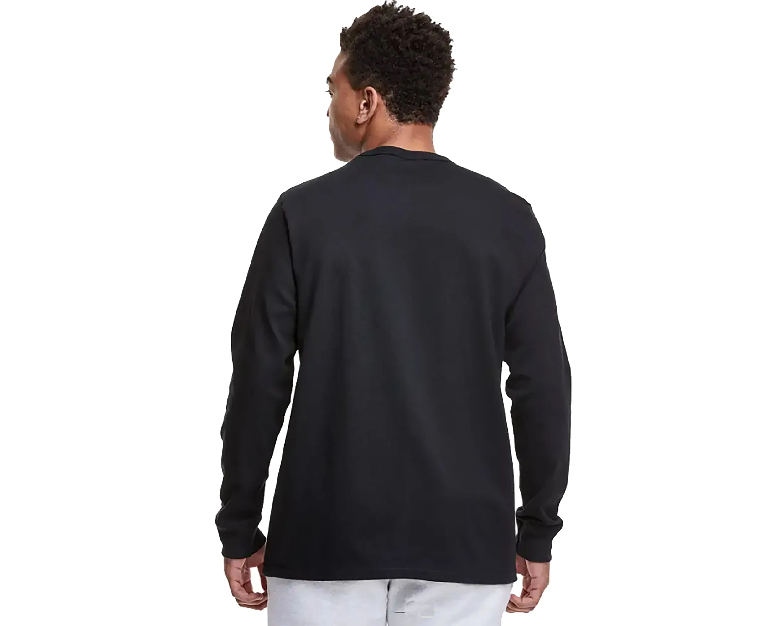 Men`s Heritage Long Sleeve Tee Embroidered C Logo