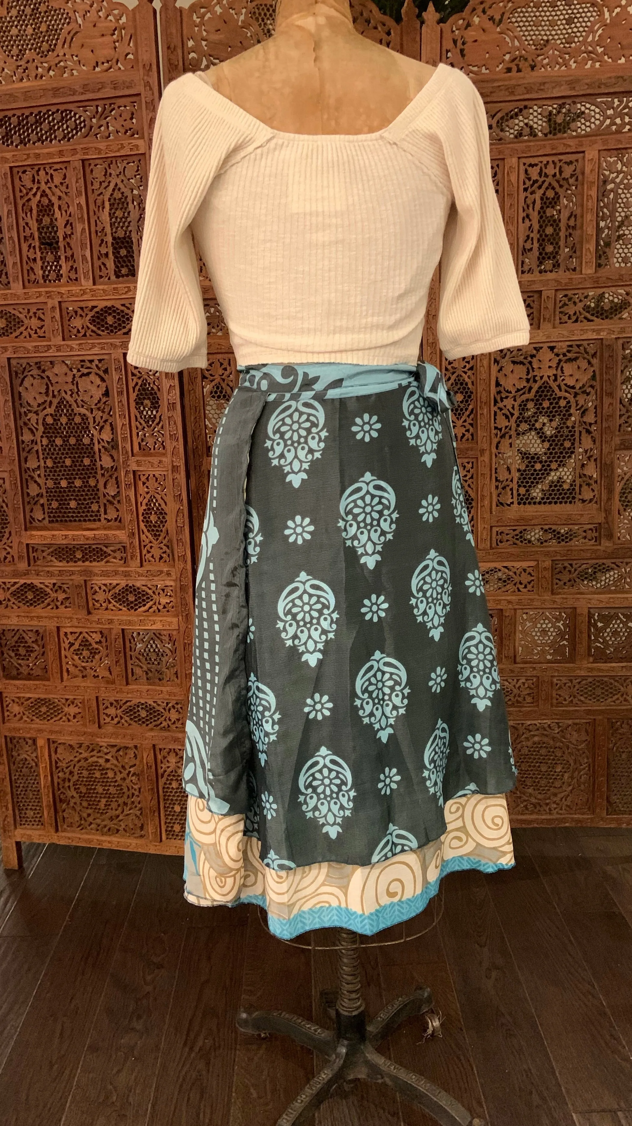 Midi Multi Wear Reversible Skirt - Ice Queen