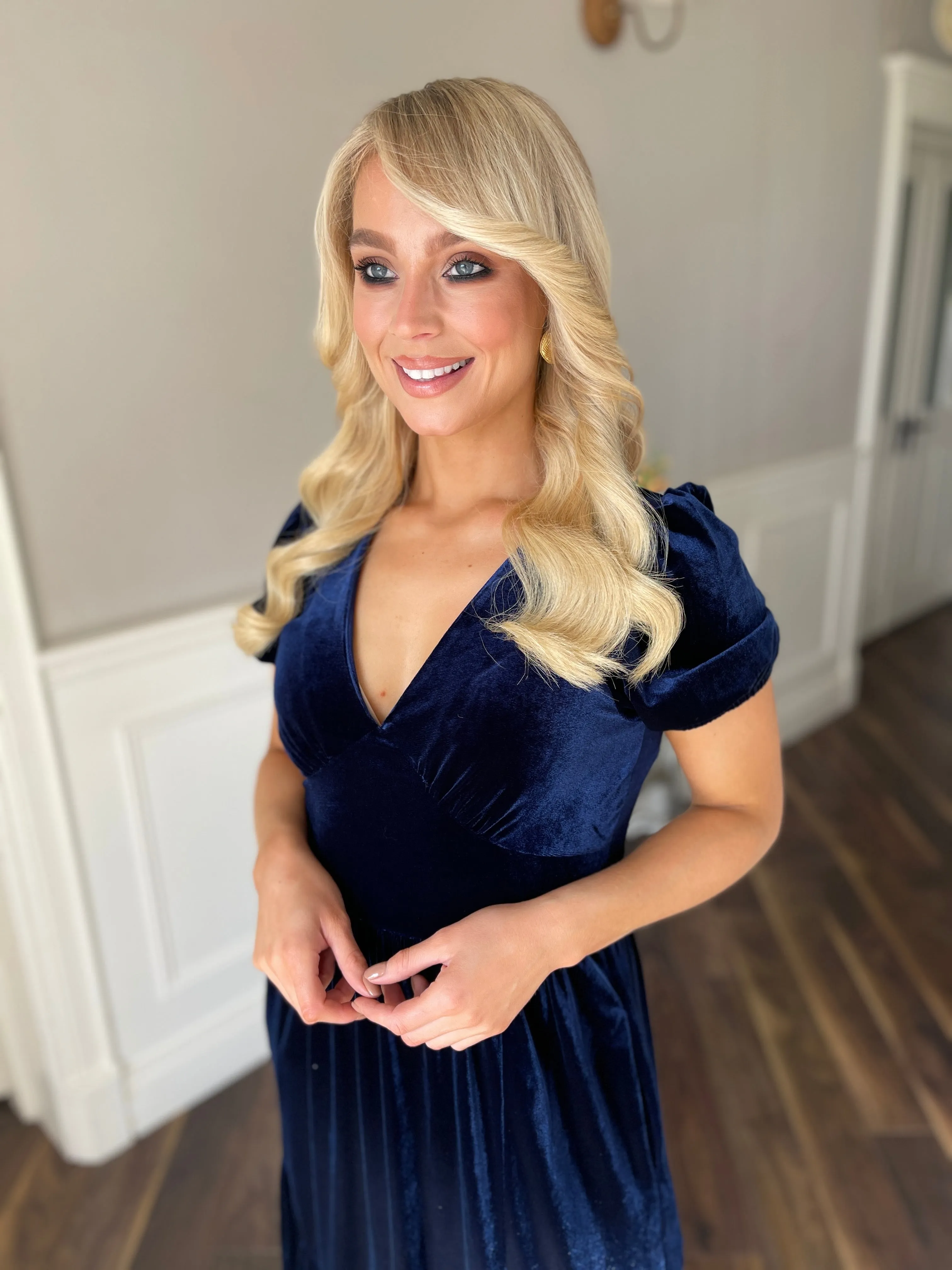 Neneh Velvet Midi Dress