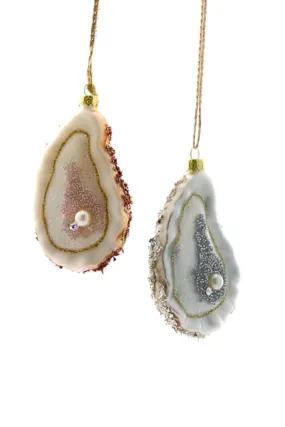 Oyster with Pearl Ornament - Choice of Color