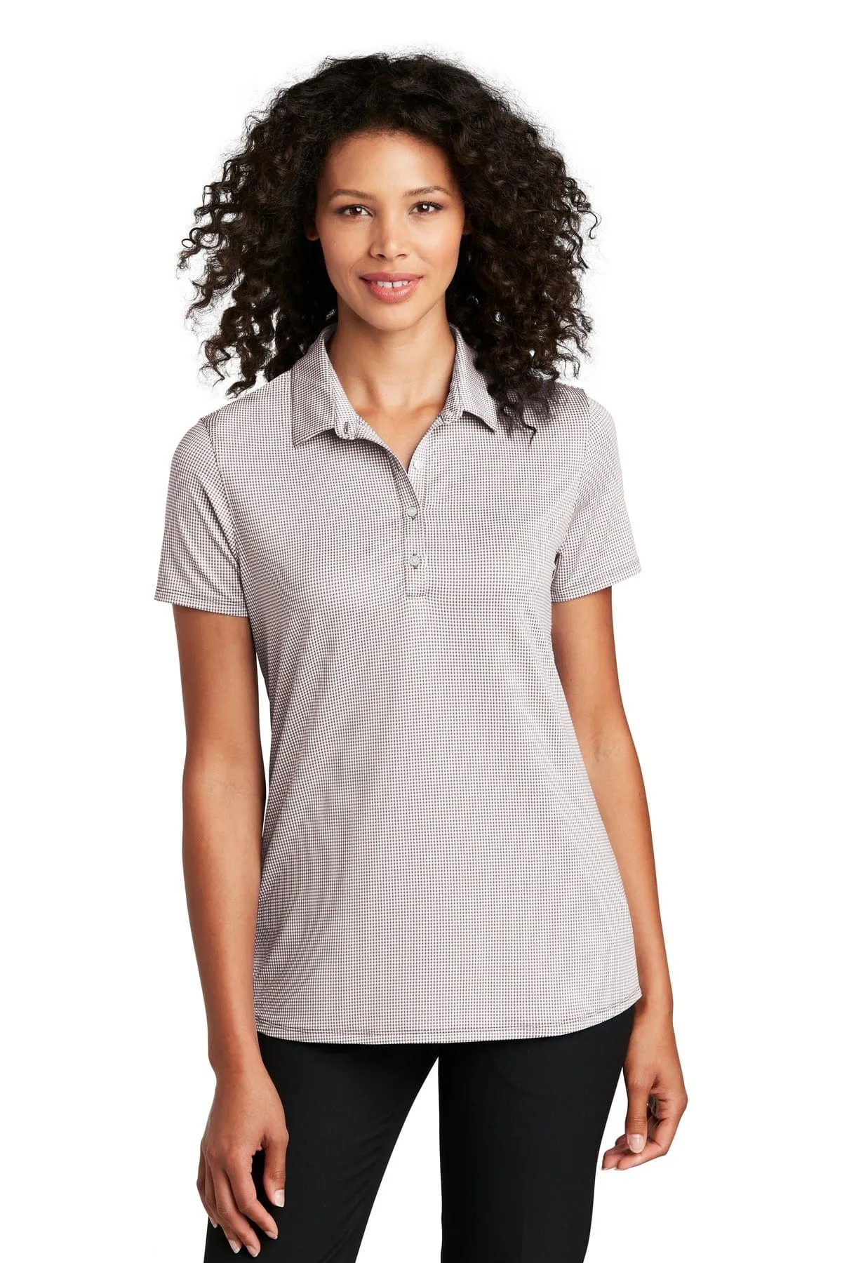 Port Authority  ®  Ladies Gingham Polo LK646
