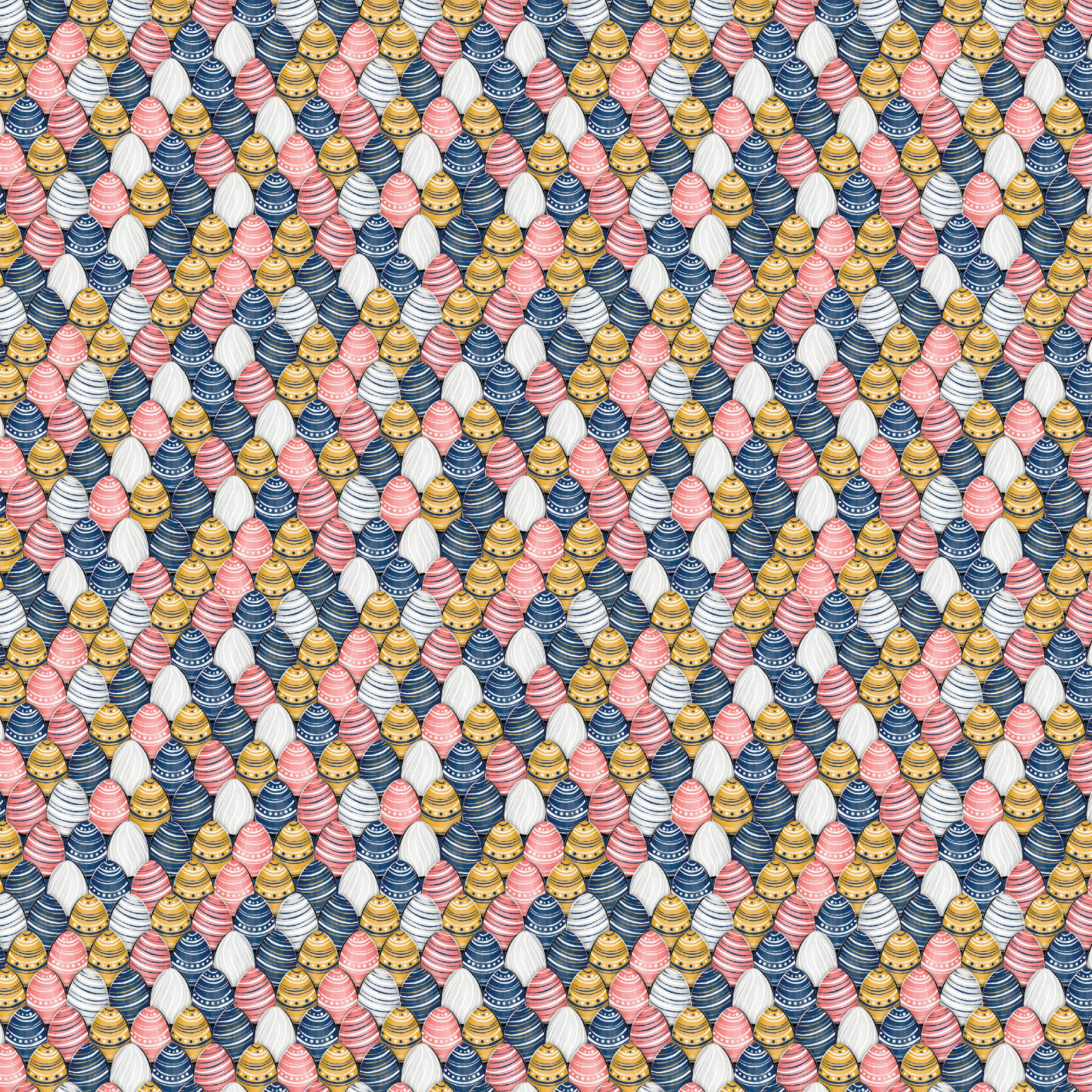 Preppy Eggs Pattern Acrylic Sheets