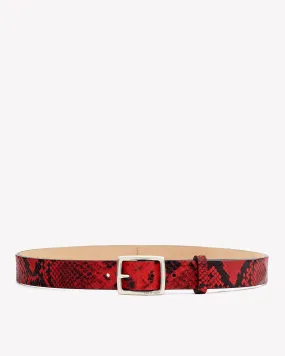 Rag & Bone - Boyfriend Belt in Red