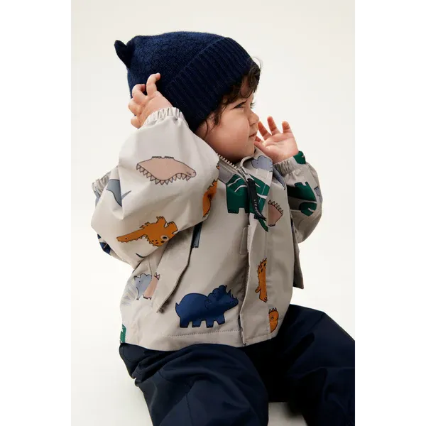 Raincoat Jacket - Manu - Dinosaurs/Mist