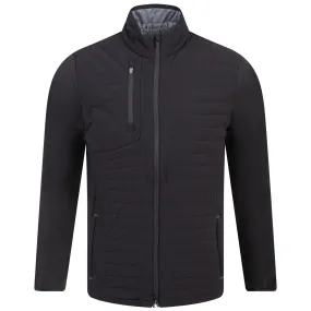 Scotia Quilted Down Jacket Puma Black/Slate Sky - SS24