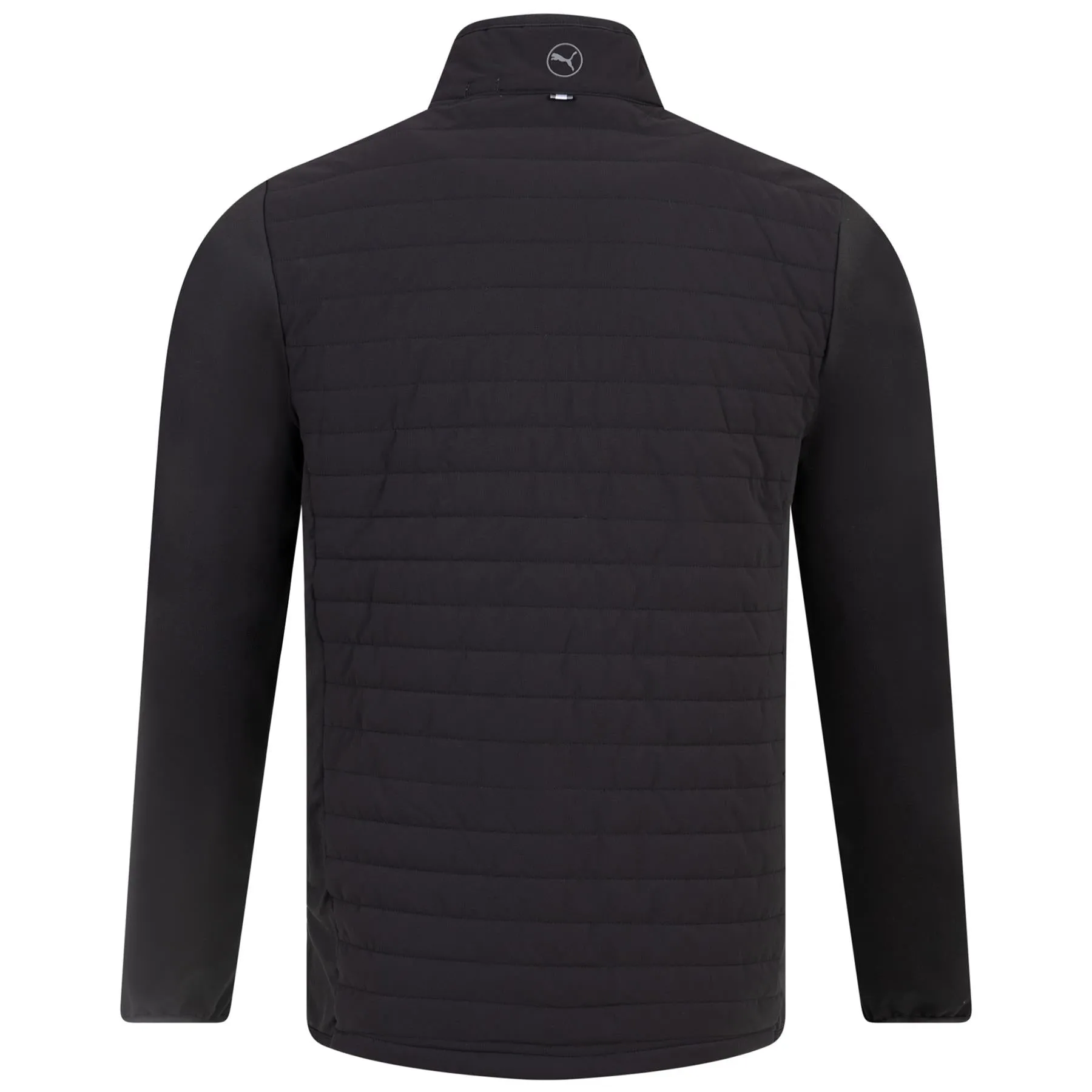 Scotia Quilted Down Jacket Puma Black/Slate Sky - SS24