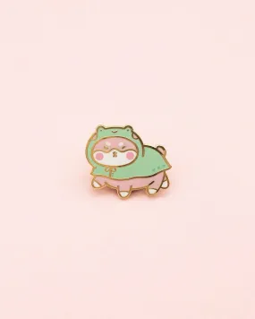 Shiba Raincoat Pin