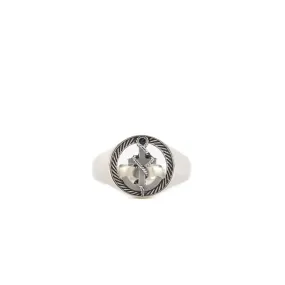 Silver Anchor Ring