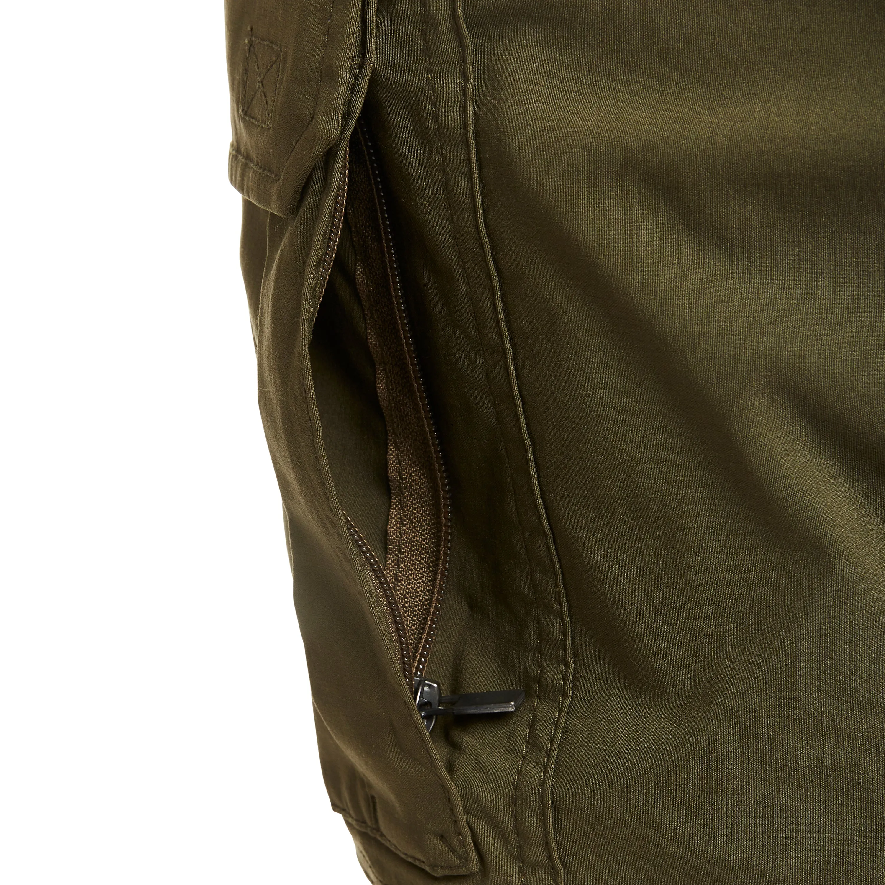 SMITH'S-STRETCH NYLON/SPANDEX BELTED CARGO SHORT