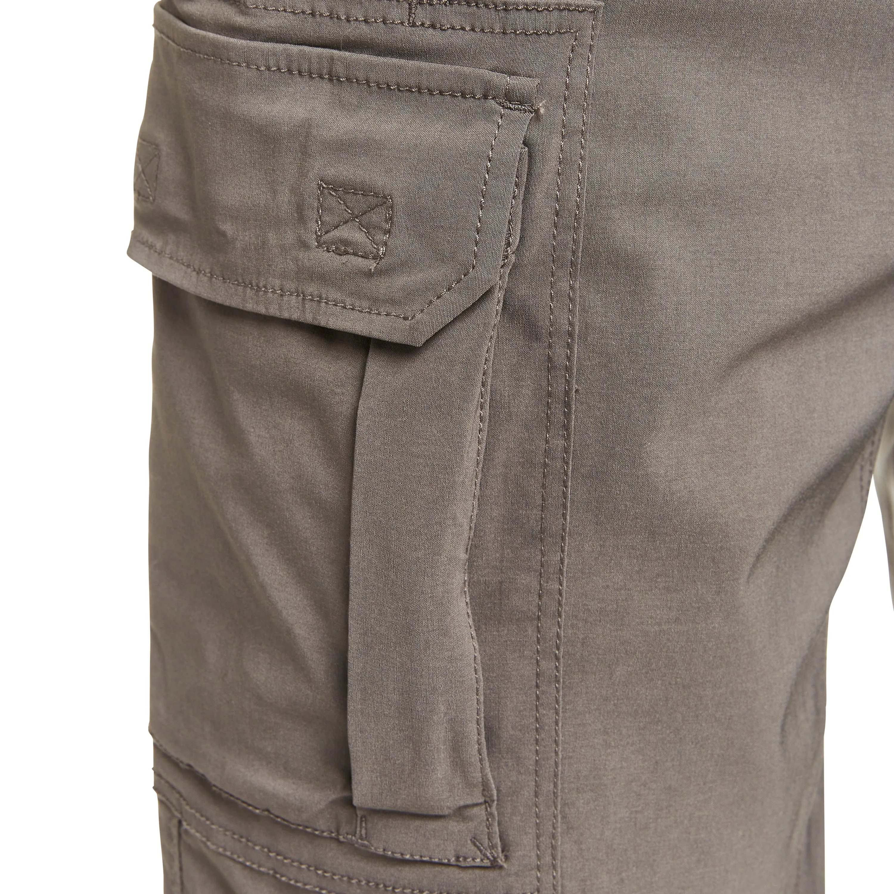 SMITH'S-STRETCH NYLON/SPANDEX BELTED CARGO SHORT