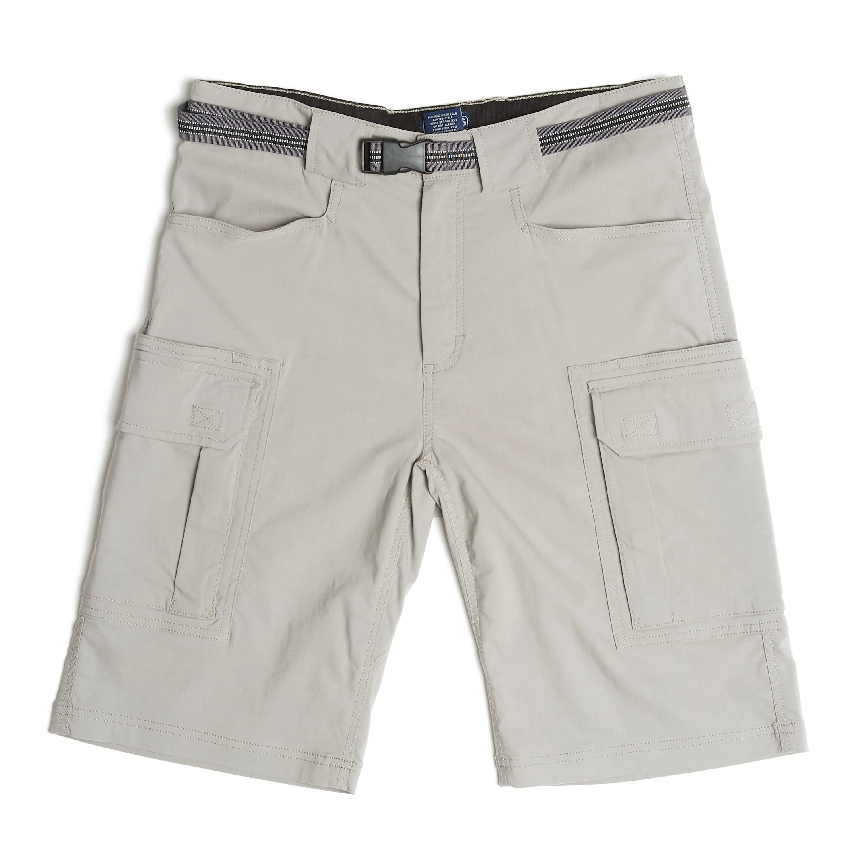 SMITH'S-STRETCH NYLON/SPANDEX BELTED CARGO SHORT