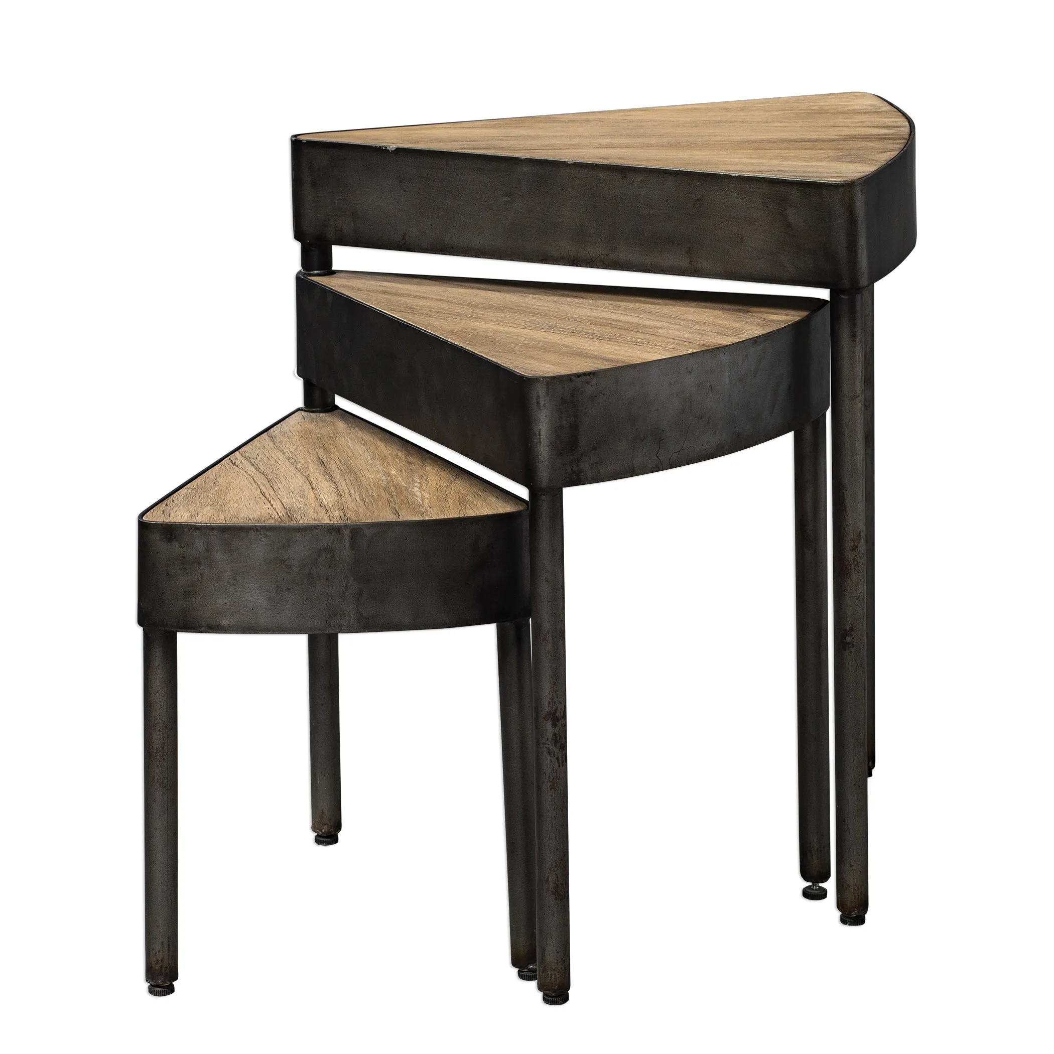 Uttermost Akito Swivel Nesting Table