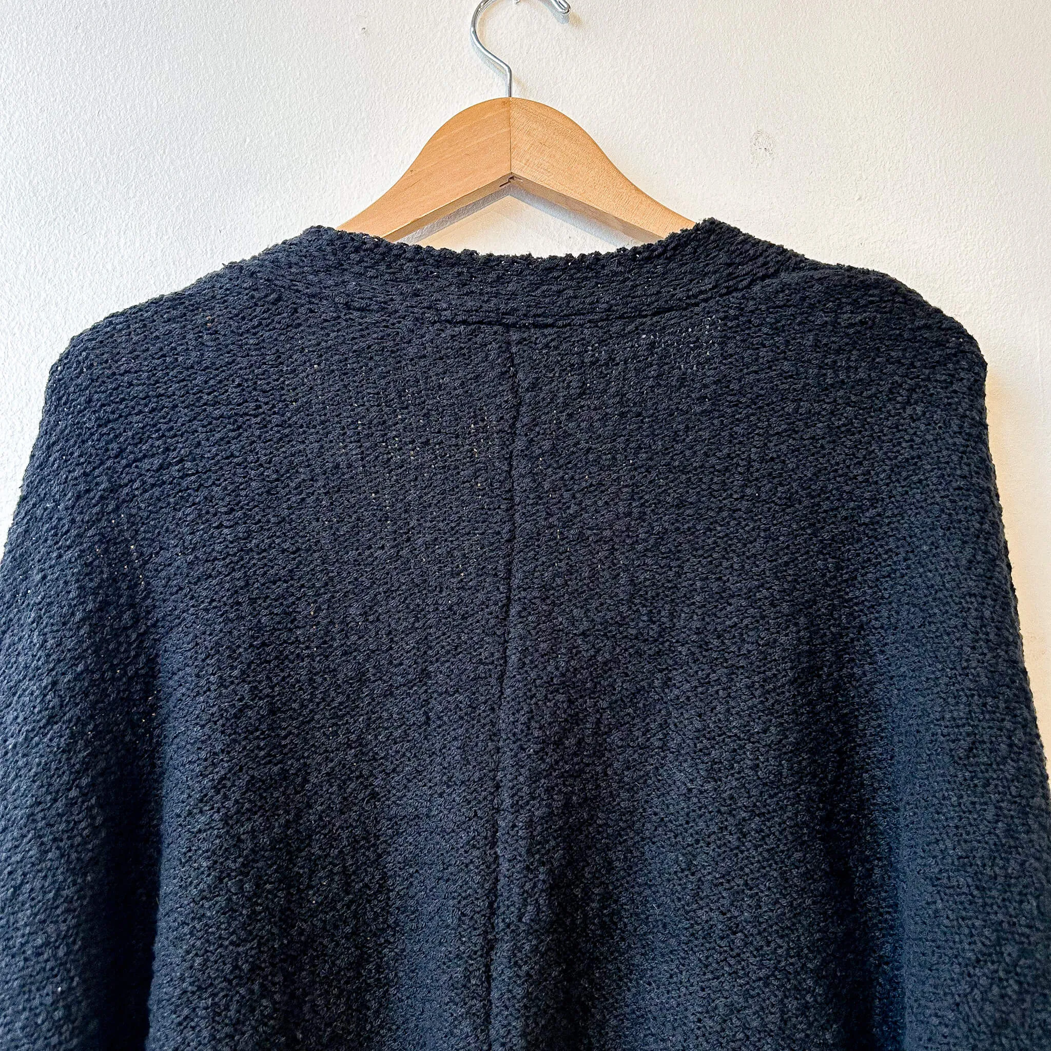 Wagen | Puff Sleeve Cotton Blend Knit Bolero