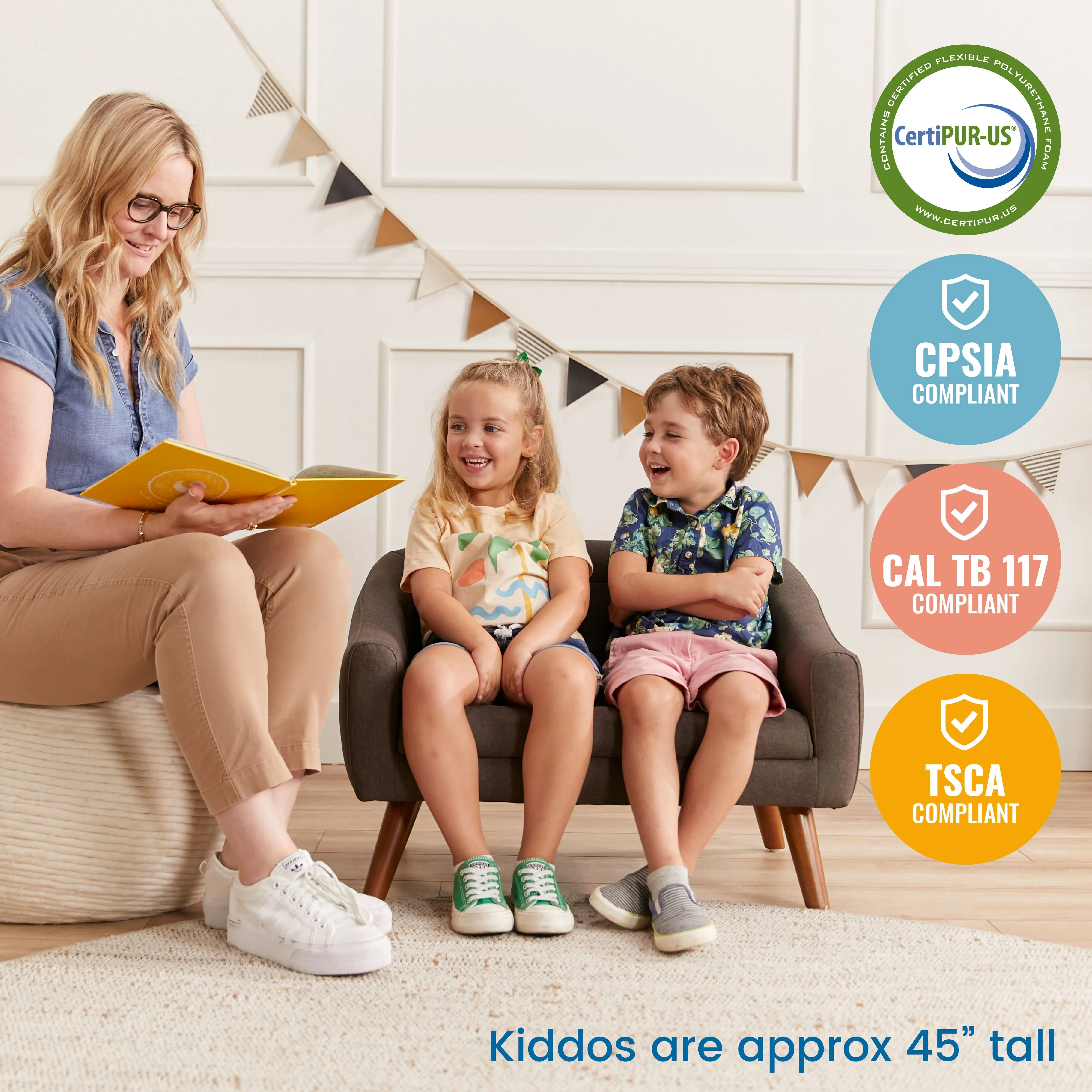 Willa Loveseat, Kids Furniture